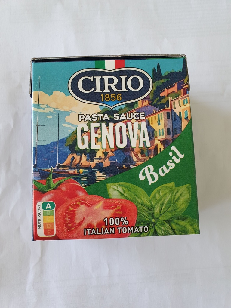 Sauce tomate- basilic (Genova) 340g