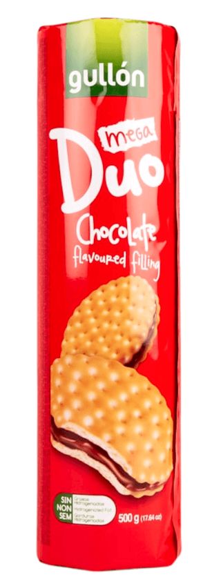 Biscuits fourrés chocolat 500g