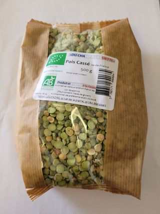 Pois cassés 500g - MMPT - LIMITE A 3 CARTONS