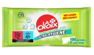 Lingettes nettoyantes avec javel x50