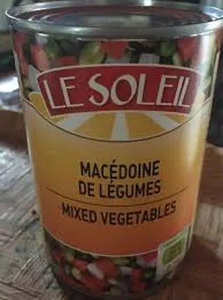 Macédoine 800g