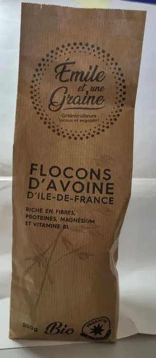 Flocons d'avoine bio 500g - MMPT - LIMITE A 3 CARTONS 