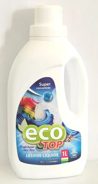 Lessive liquide concentrée fraîcheur des iles 1l