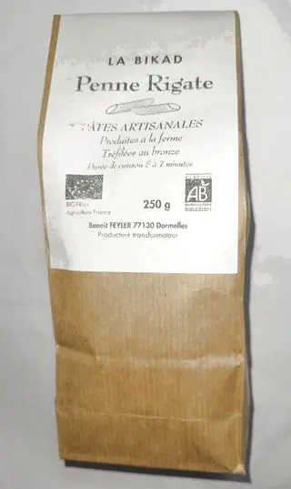 Pennes artisanales 250g - MMPT - LIMITE A 3 CARTONS