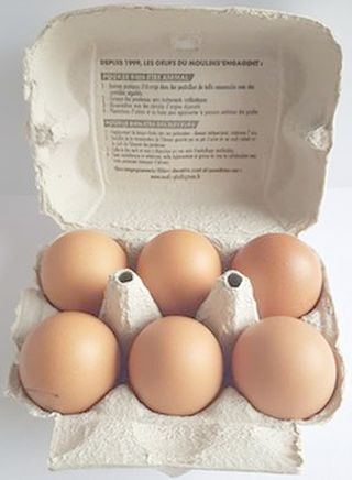 Oeufs x6 LIMITE à 2 CARTONS