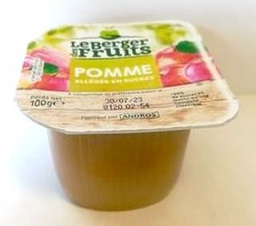 [OC13600] Compote pomme 100g