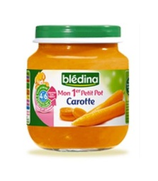 [EC03302] Petits pots carotte 130g (4 mois)