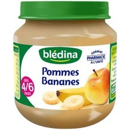 [ED03400] Petits pots pomme/ banane 130g (4 mois)