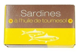 [HA20128] Sardines huile tournesol 125g