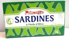 [HA21038] Sardines huile d'olive 125g