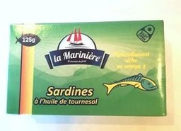 [HA06004] Sardines huile tournesol 125g 