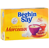 [OC13750] Sucre morceaux n°4 1kg LIMITE A 10 CARTONS