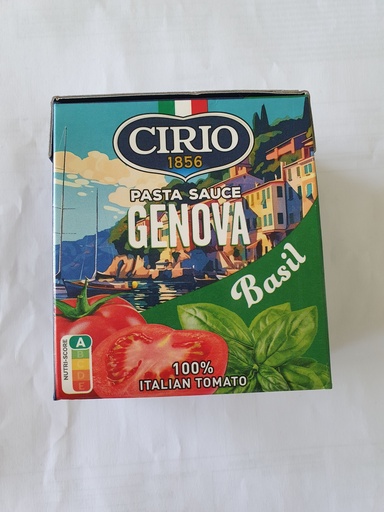 [JC22103] Sauce tomate- basilic (Genova) 340g
