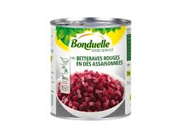 [FA22136] Betteraves rouge en dés assaisonnées 800g
